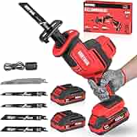 Alloyman Reciprocating Saw, 20V Brushless Cordless Battery